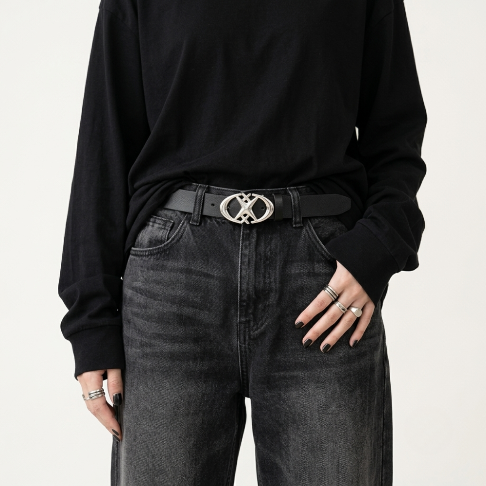 Oval Cross Belt