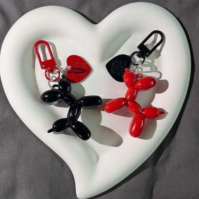 Balloon Pup Keychain